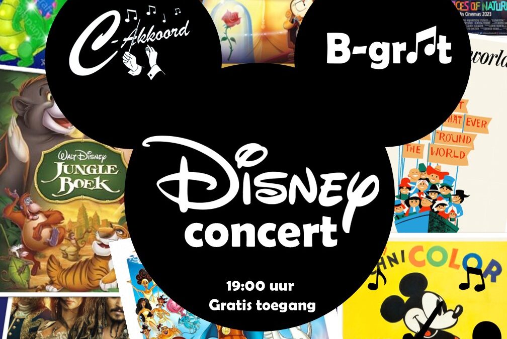 Disneyconcert van de opleidingsorkesten